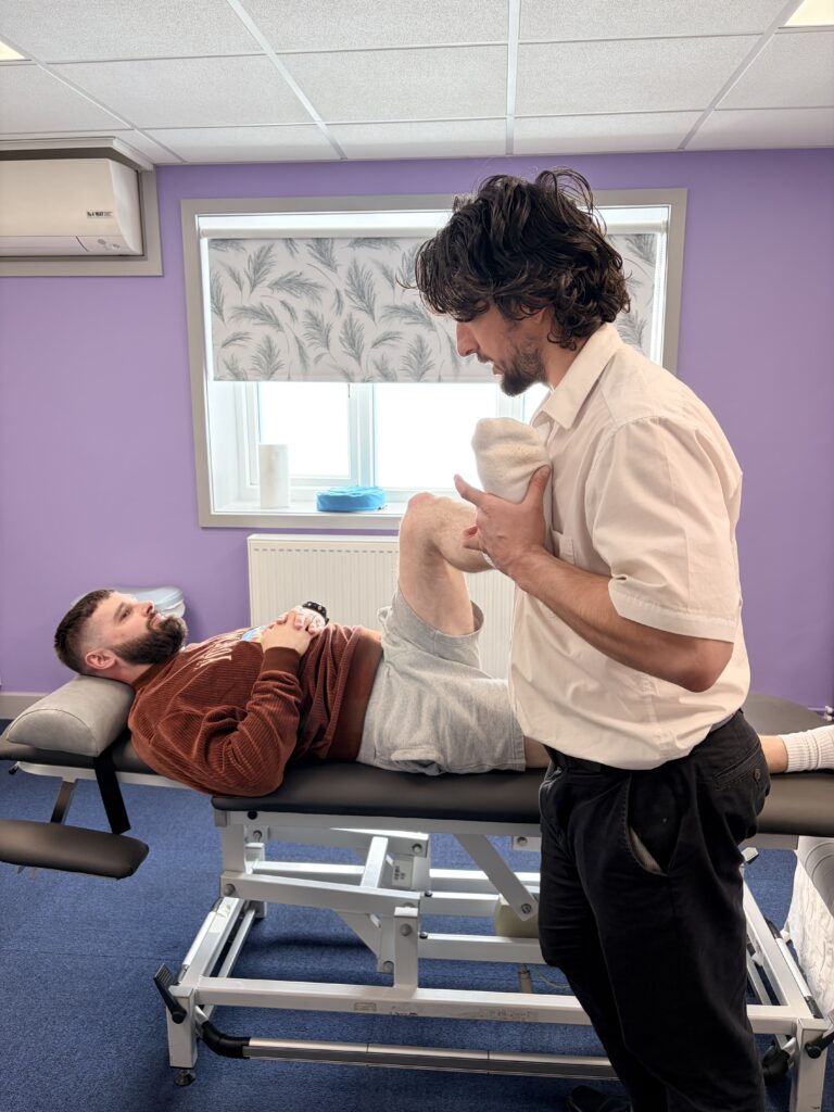 Treatment room at King's Lynn Chiropractic Clinic