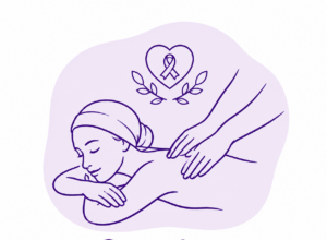 Oncology massage illustration
