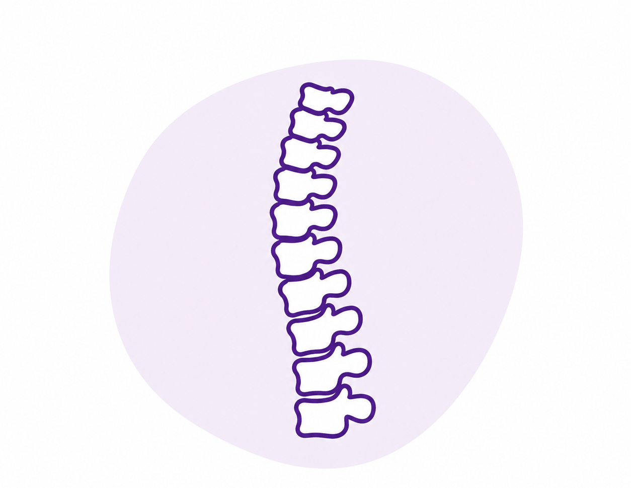 Chiropractic care illustration for King's Lynn Chiropractic Clinic