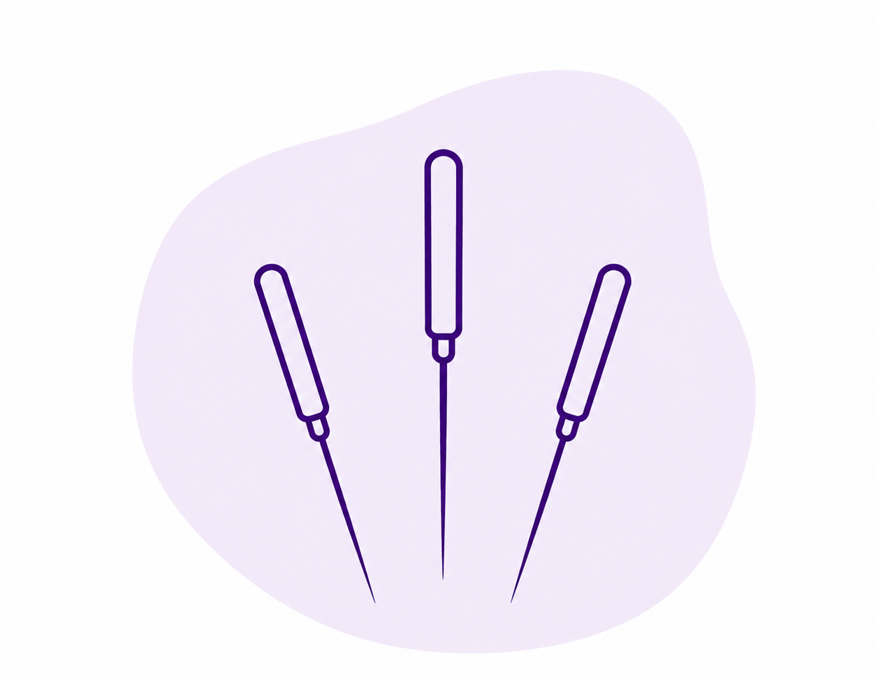 Acupuncture illustration for King's Lynn Chiropractic Clinic