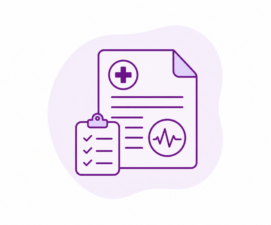 Examination and clinical report