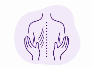 Myofascial treatment illustration